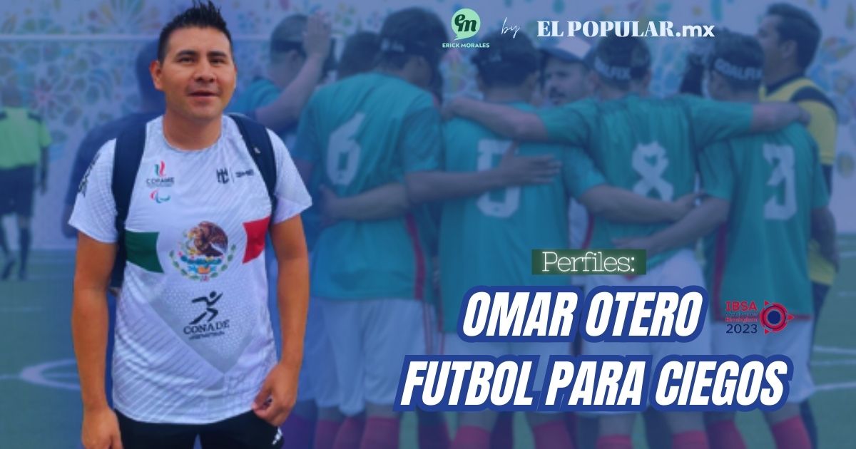 Omar Otero, delantero poblano. 