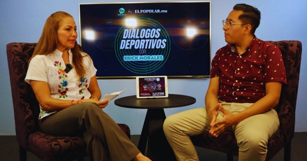 Yadira Lira en Diálogos Deportivos.