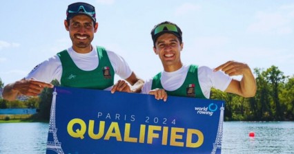 Alexis López y Miguel Carballo ganan boleto para París 2024 durante Campeonato Mundial de Remo