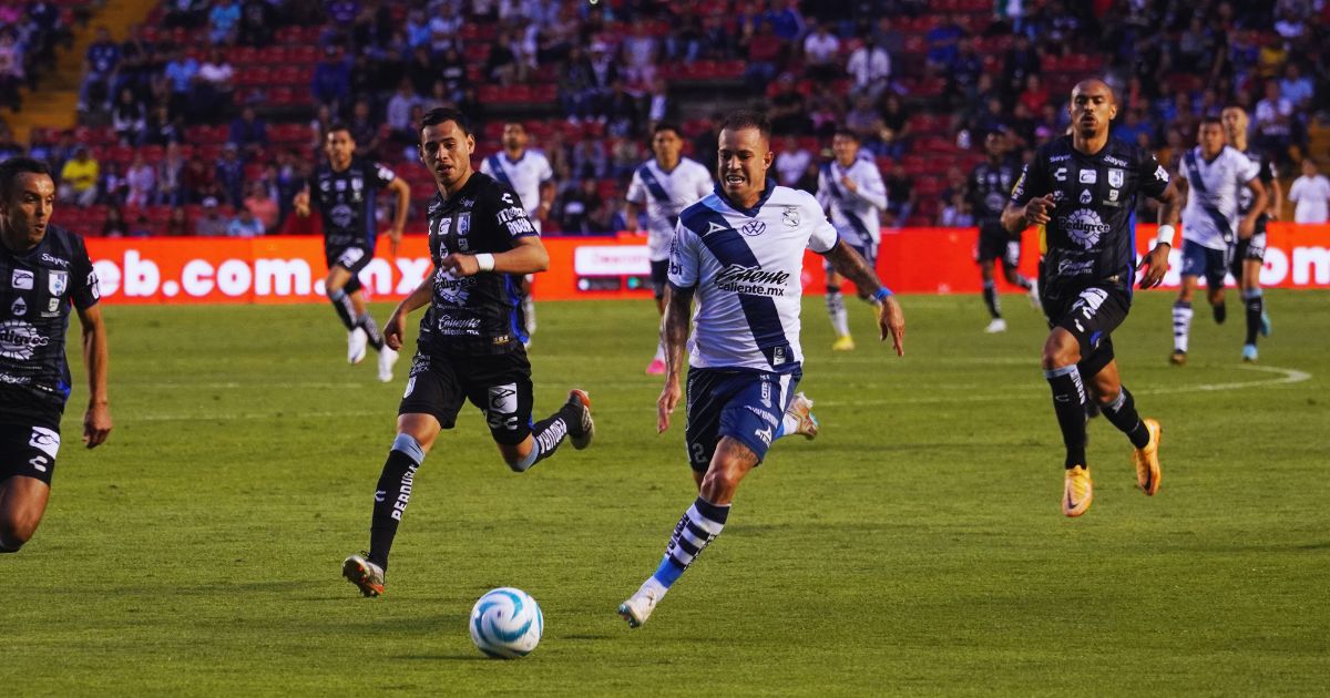 Puebla empata 1-1 visitando al Querétaro.