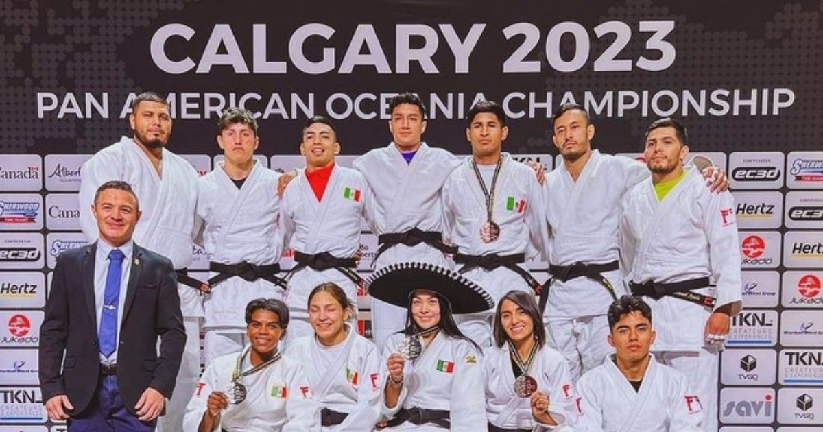 Cuatro medallas logra la selección mexicana en Campeonato Panamericano y Oceanía de Judo.