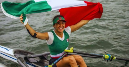 Kenia Lechuga, la carta fuerte del Remo mexicano en Santiago 2023