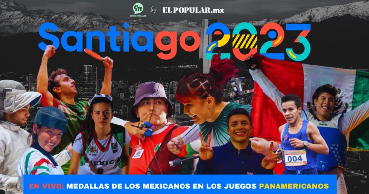 EN VIVO: Así marcha el medallero de México en los Juegos Panamericanos de Santiago 2023