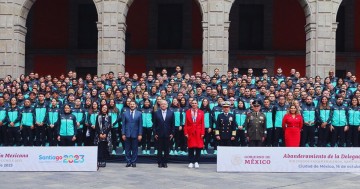 COM y CONADE olvidan sus diferencias para brindar atención médica a mexicanos en Santiago 2023