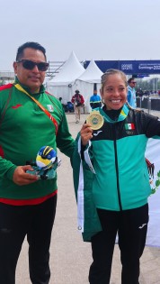 Mi entrenador creyó en mi antes que todos: Citlali Cristian tras ganar ORO en Santiago 2023 