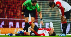 Debut de Santiago Giménez en la Champions podría aplazarse tras lesión en la Eredivisie