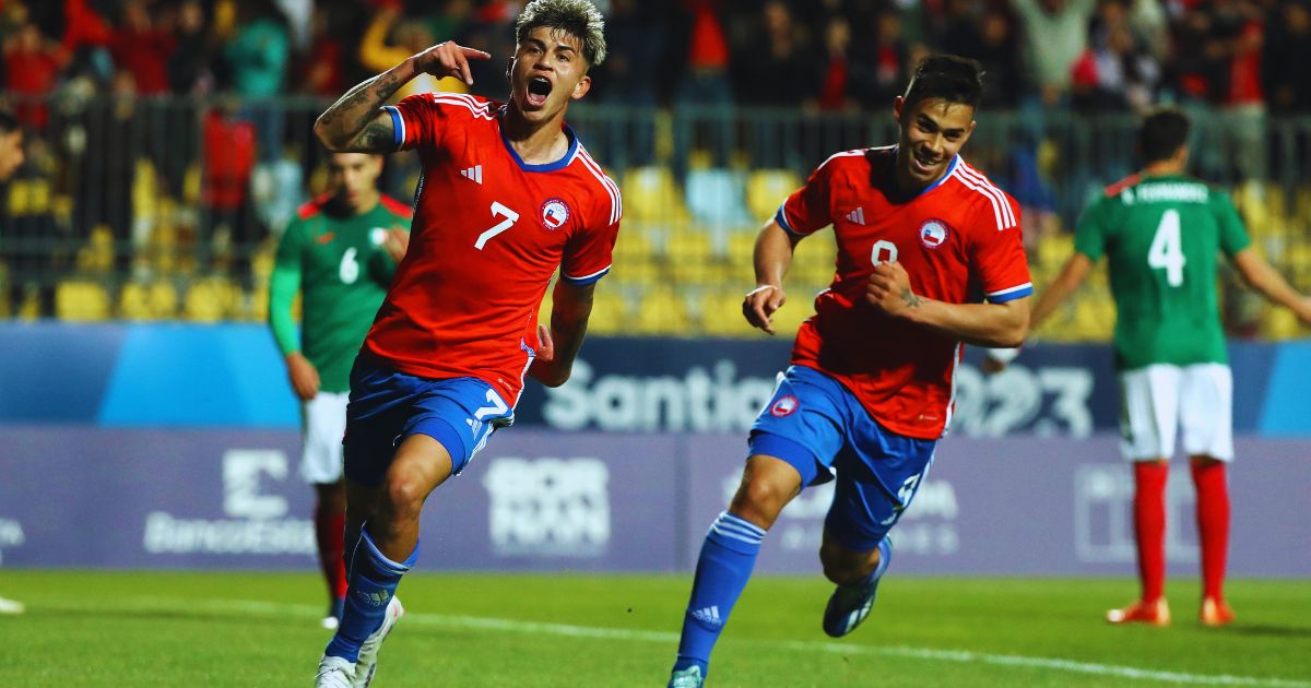Chile domina a la Selección Mexicana Sub 23 en su debut de los Juegos Panamericanos 2023