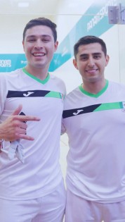 Mexicanos Rodrigo Montoya y Javier Mar obtienen bicampeonato panamericano de Raquetbol