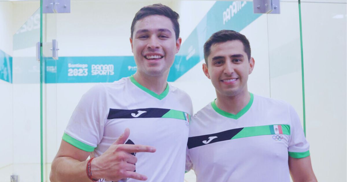 Mexicanos Rodrigo Montoya y Javier Mar obtienen bicampeonato panamericano de Raquetbol