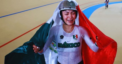 Yareli Acevedo firma el ORO 30 para México en el Ciclismo de Pista