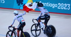 Ciclismo de Pista cierra con ORO gracias a Fernando Nava y Ricardo Peña en Santiago