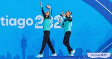 Nuria Diosdado y Joana Jiménez clasifican a París 2024 colgándose la medalla de oro en Natación Artística de Panamericanos