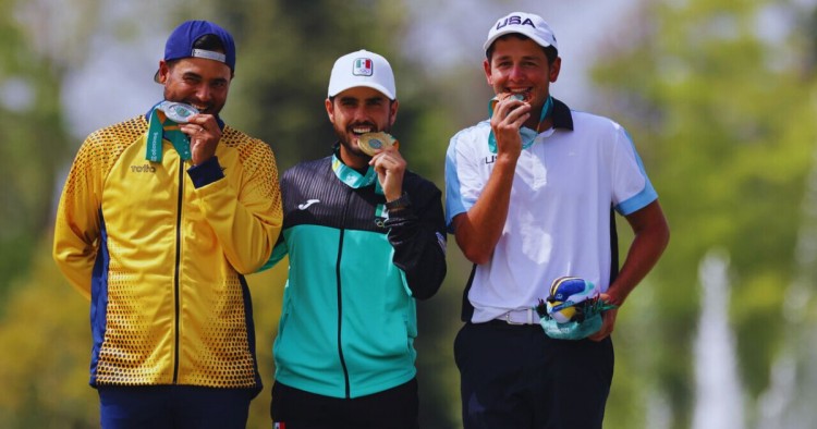 Abraham Ancer se convierte en el primer mexicano en conquistar el Golf de Juegos Panamericanos