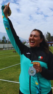 Alejandra Valencia logra en Santiago tricampeonato panamericano de Tiro con Arco