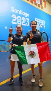 El oro 50 para México en Panamericanos 2023 llega en la Pelota Vasca Femenil