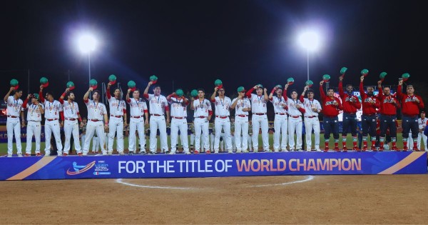 Softbol varonil hace historia en Mundial Sub-18 con medalla de plata