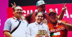 Mariana García es campeona absoluta en Mundial juvenil de Halterofilia