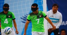 Poblanos de Futbol para Ciegos se juegan su pase a semis en Santiago 2023