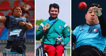 Floralia Estrada, Samuel Molina y Eduardo Sánchez.