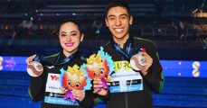 Diego Villalobos hizo historia para México en la Natación Artística