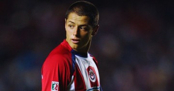 Javier Hernández previo a su salida de Chivas en 2010.