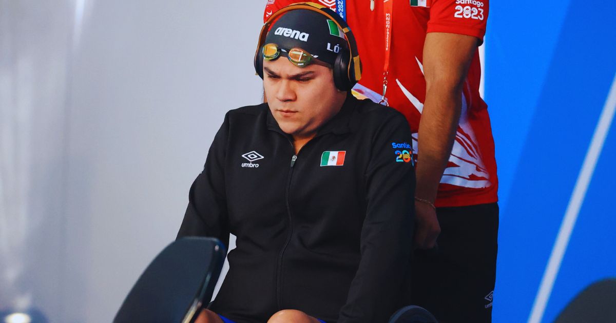 Diego López, multimedallista paralímpico.