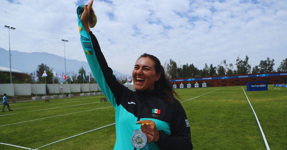 Alejandra Valencia, deportista  mujer más destacada en 2023.