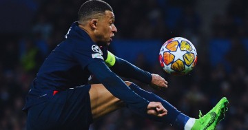 Mbappé anotó doblete ante la Real Sociedad. 