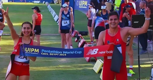 ¡MEDALLA DE ORO! Pentatlón mexicano conquista Copa del Mundo en Egipto