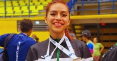 Karateca poblana Yuriko Cortés sumó dos bronces en Nicaragua