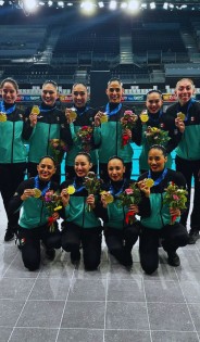 ¡Sirenas doradas en Francia! Equipo de Natación Artística ilusiona rumbo a París 2024