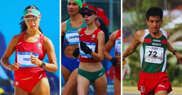 Alejandra Ortega, Alegna González y Ricardo Ortíz. 