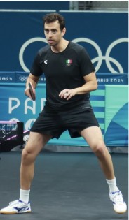 El tenismesista poblano Marcos Madrid ya entrenó en la Villa Olímpica de París 2024
