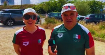 Sergio Olvera y Mayanin Ibarra, padres de Osmar medallista de plata 