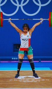 Janeth Gómez finaliza en octava posición de halterofilia en París 2024