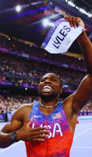 ¡Noah Lyles corrió y ganó medalla con Covid-19!