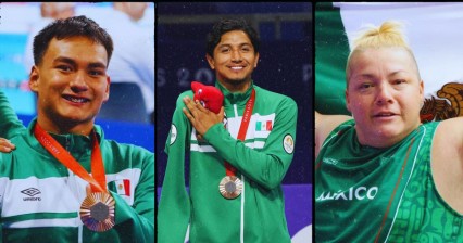 París 2024: Diego García, Ángel Camacho y Rosa María Guerrero bañan de bronce a México