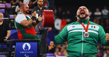 José de Jesús otorgó la última presea para la delegación mexicana en powerlifting París 2024