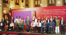 AMLO entrega estímulos económicos a los medallistas Olímpicos y Paralimpicos de París 2024