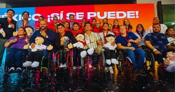 Delegación mexicana paralimpica premiada