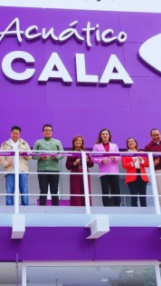 Inauguran Centro acuático de Tlaxcala, sede de la natación en Paranacionales CONADE 2024