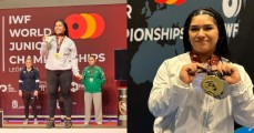 ¡Revalidó su dominio! mexicana firmó cuarta medalla al hilo en Mundiales de Halterofilia