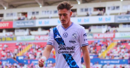 ¿Facundo Waller y auxiliar del Club Puebla llegaron a los golpes?