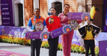 Alejandra Valencia, doble medallista olímpica.