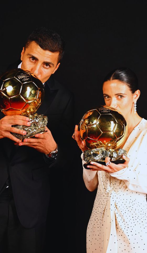 Rodri y Aitana Bonmatí se llevan el Balón de Oro 2024; Real Madrid, ausente de la gala