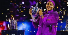 Con 20 años, Coco Gauff conquistó las Finales WTA en Arabia Saudita 