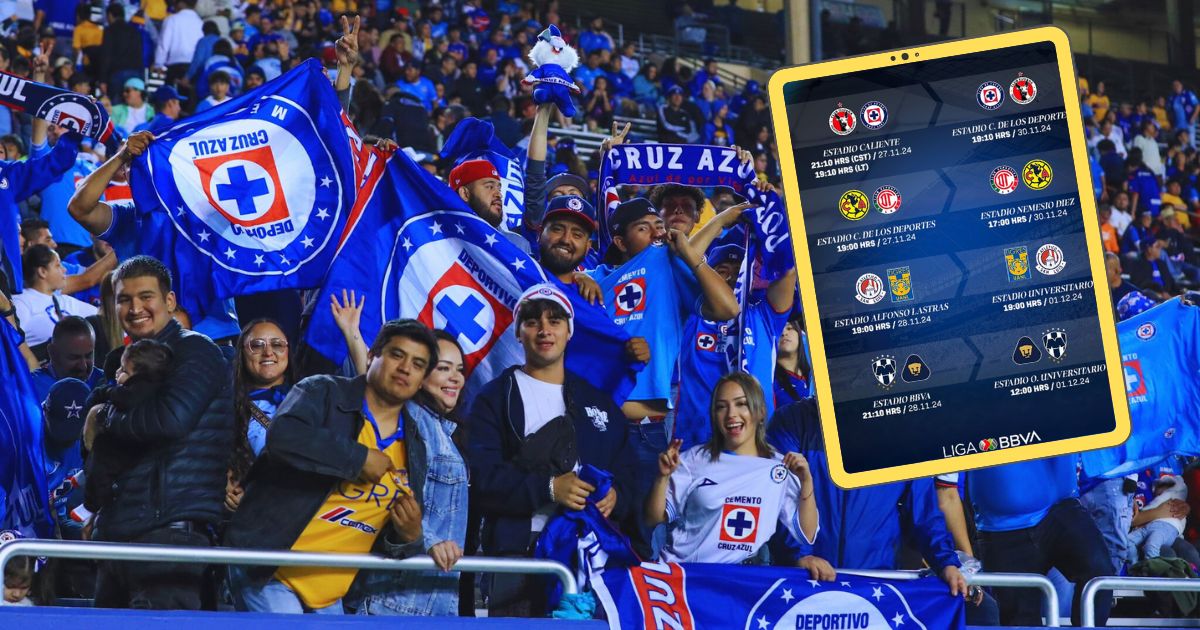 Cruz Azul se medirá a Xolos. 