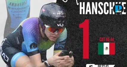 Poblana conquista la m&aacute;xima competencia de triatl&oacute;n; Alina Hanschke, la nueva campeona del Iroman 70.30