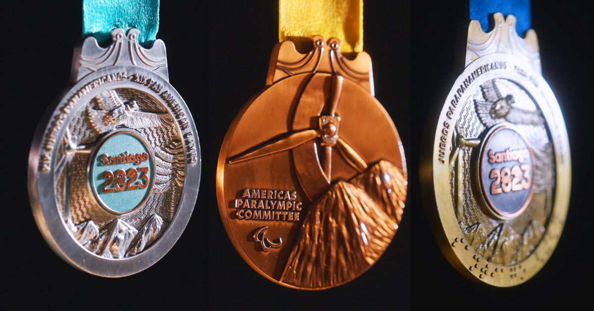 Estas son las medallas para los Panamericanos de Santiago 2023