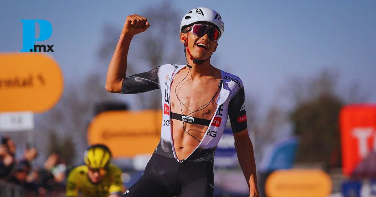 ¡Impresionante Isaac del Toro! El ciclista mexicano hace historia en el circuito Milán-Turín